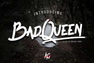 Bad Queen: A Bold Display Font for Standout Branding