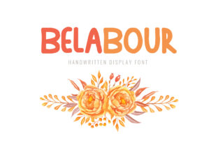 Belabour Font: A Whimsical Display Font for Designers