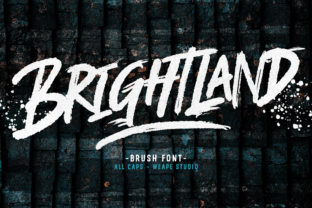 Brightland Font for Bold Urban Branding and Display Design