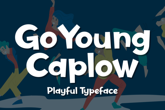 Go Young Caplow: A Joyful Display Font for Creative Projects
