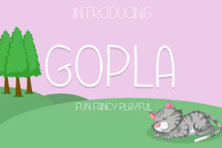 Gopla: A Handwritten Font for Creative Makers and Designers