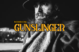 Gunslinger Font for Vintage-Inspired Campaigns