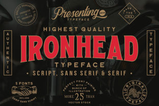 Ironhead Font for Professional Branding and Eye-Catching Design