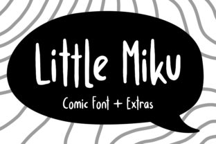 Little Miku: A Playful Font for Creative Branding Projects