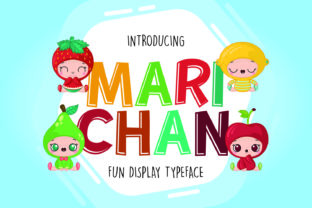 Marichan: The Whimsical Display Font for Trendy Campaigns