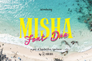 Misha Duo: A Bold Display Font for Creative Makers