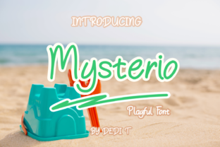 Mysterio: A Whimsical Display Font for Creative Projects