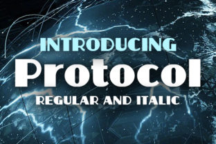Protocol: A Bold Display Font for Modern Editorial Design