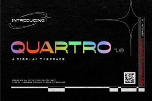 Quartro: A Modernist Display Font for Editorial Design