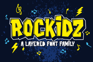 Rockidz: A Whimsical Font for Bold Branding