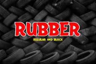 Rubber Font for Bold Branding and Eye-Catching Design