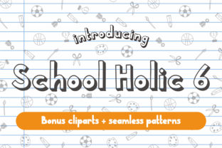 School Holic Font for Whimsical School-Themed Designs