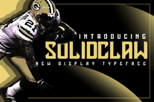 Solidclaw Font: A Modern Display Font for Bold Designs