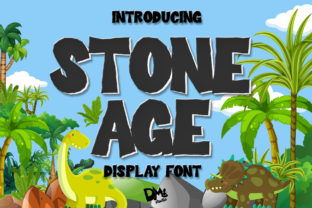 Stone Age: A Pre-Historic Font for Bold Branding