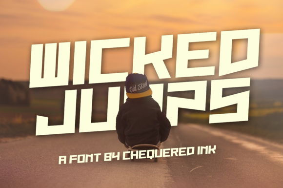 Wicked Jumps: A Display Font for Bold Web Design