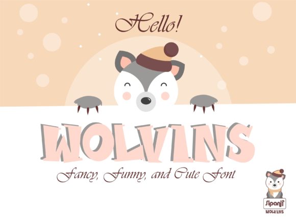 Wolvins: A Cute and Bold Font for Business Branding