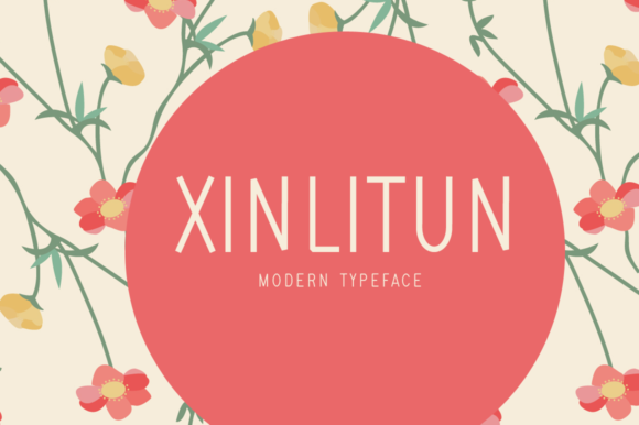 Xinlitun: A Bold Display Font for Creative Makers